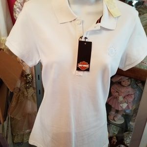 NWT  MEN'S  SZ MED.  HARLEY DAVIDSON POLO